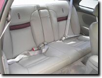 1996 Diamond Anniversary rear seats